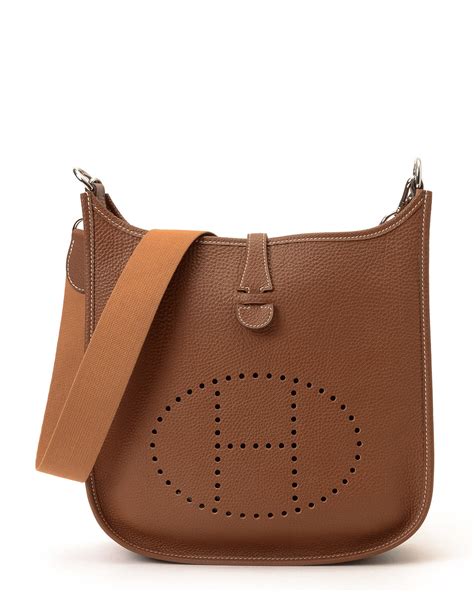 brown hermes|hermes shoulder bag price.